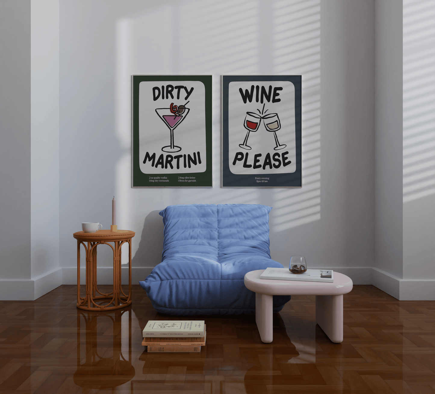 Dirty Martini Print