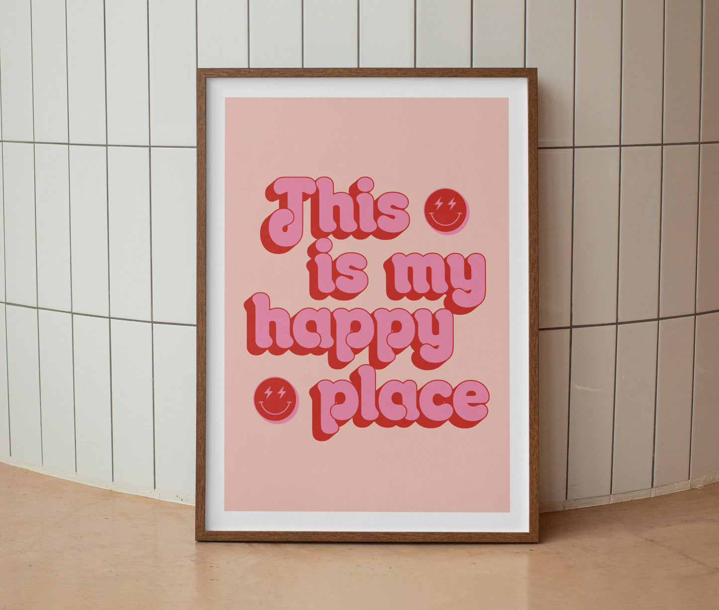 This Is My Happy Place Print