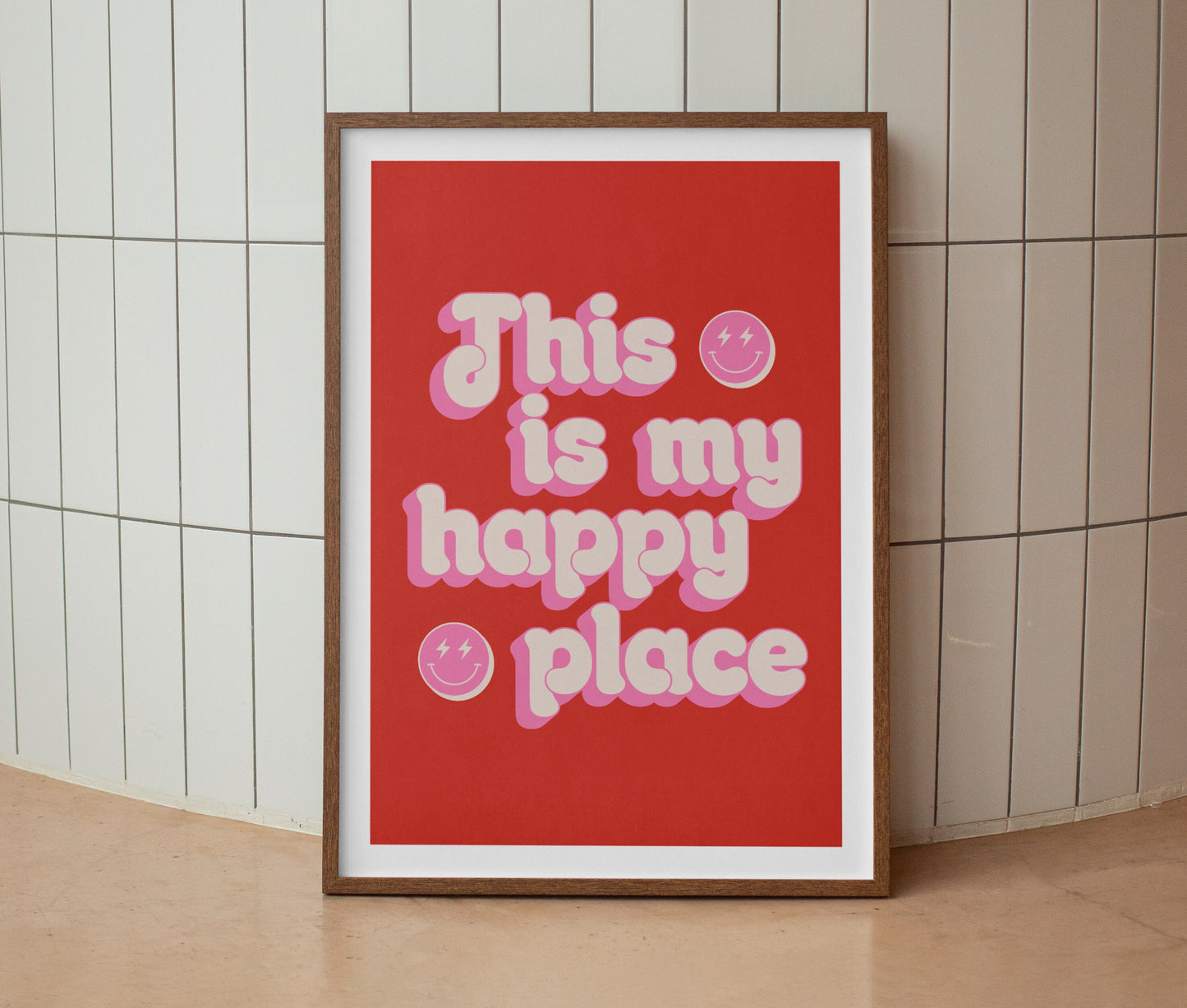 This Is My Happy Place Print