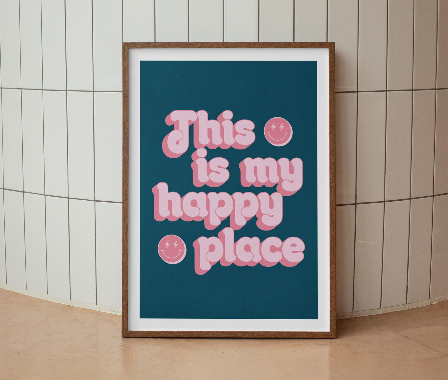 This Is My Happy Place Print