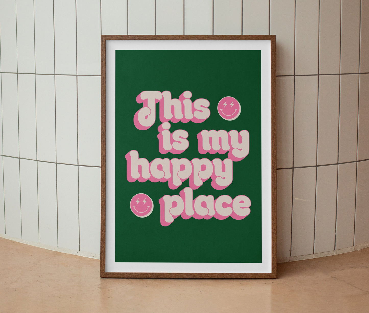This Is My Happy Place Print