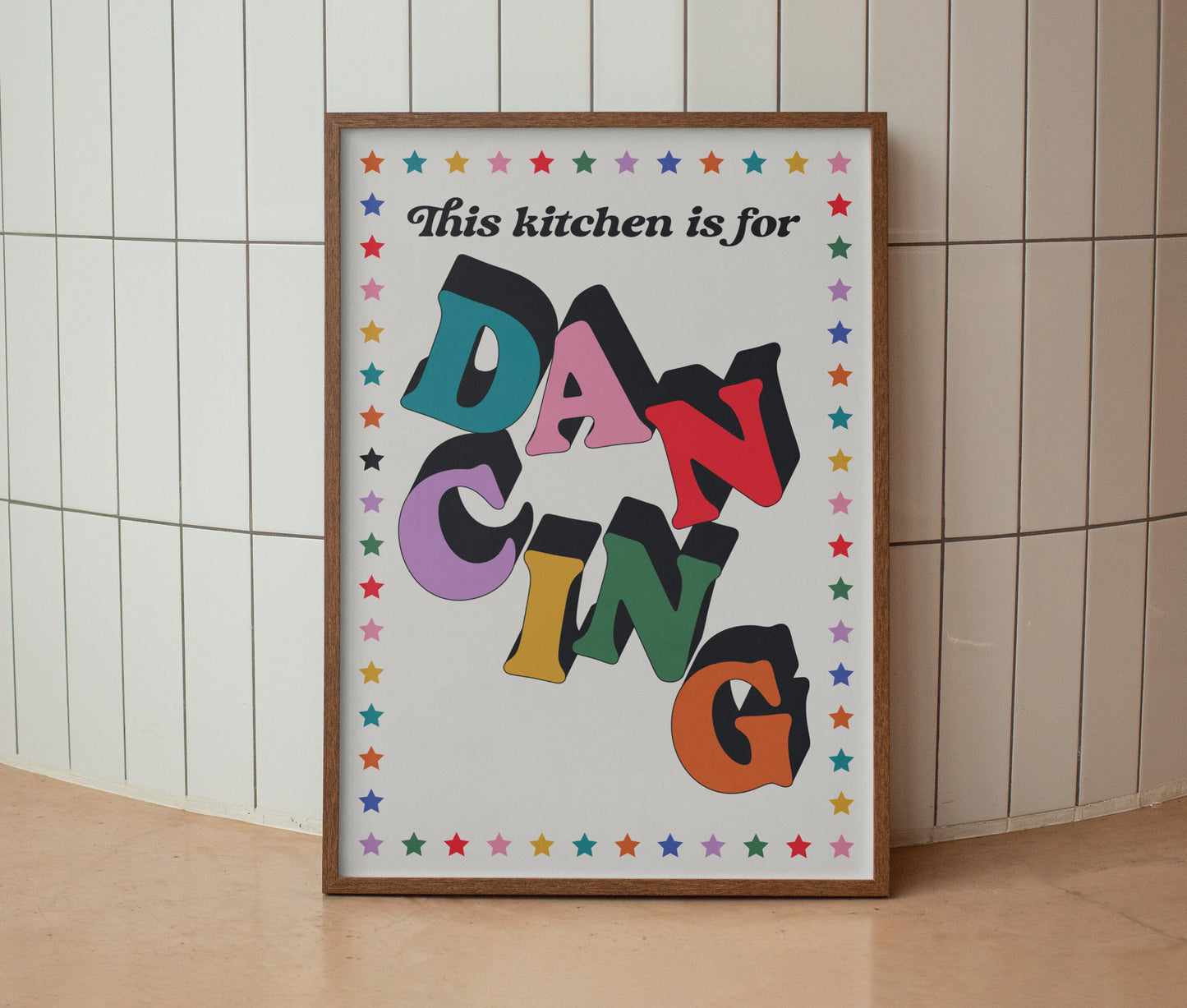 This Kitchen Is For Dancing Print