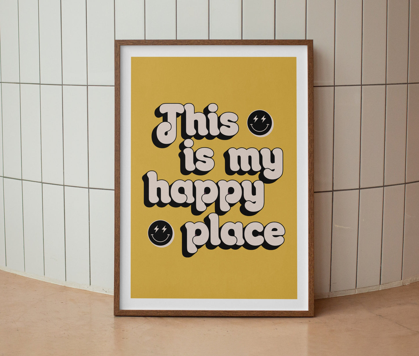 This Is My Happy Place Print