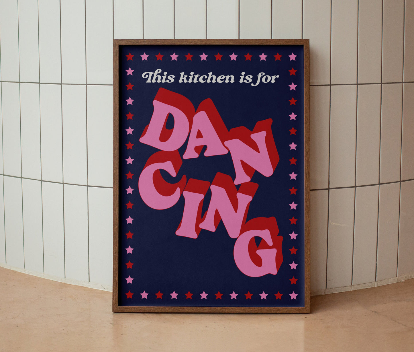 This Kitchen Is For Dancing Print