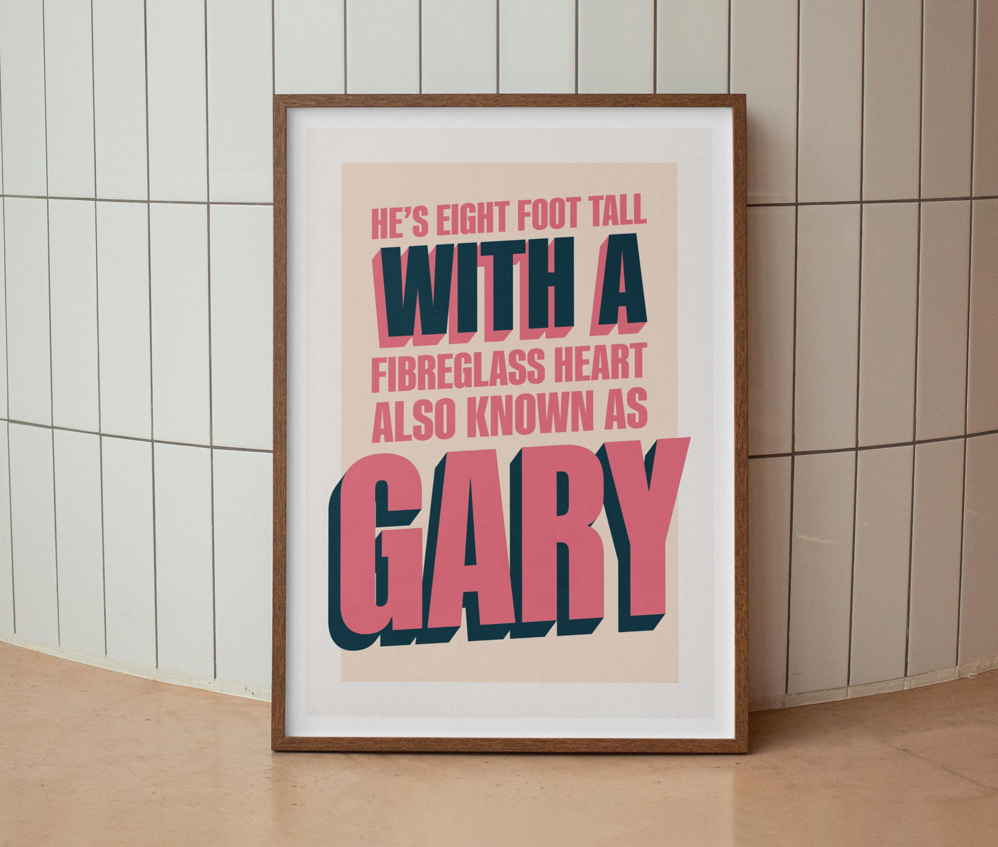 He's Also Known As Gary Print