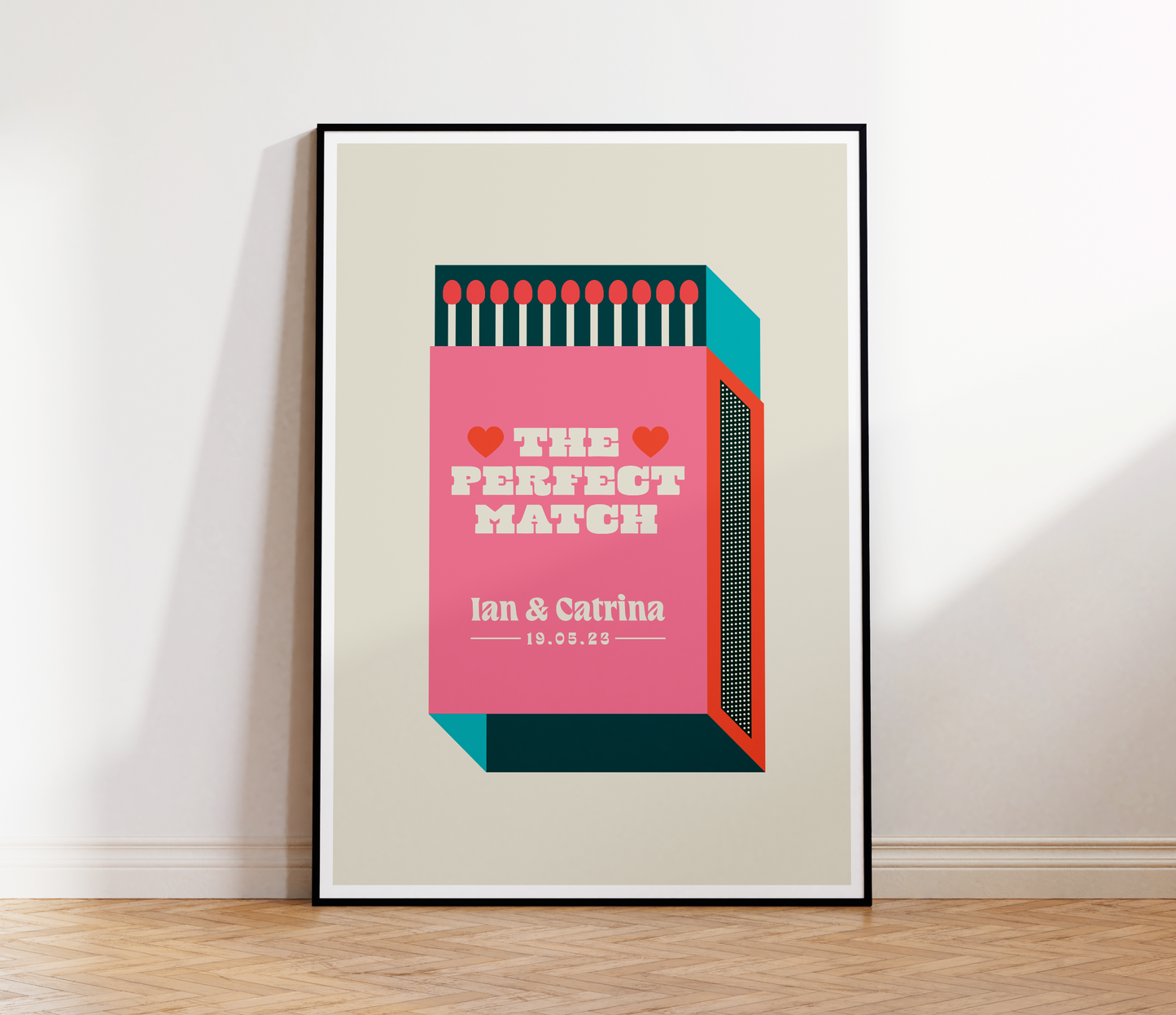 The Perfect Match Personalised Print