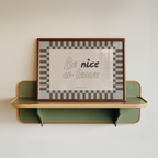 Be Nice Or Leave Print