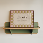 Be Nice Or Leave Print