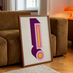Exclamation Mark Print