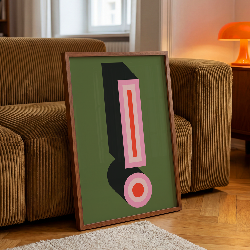 Exclamation Mark Print