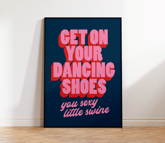 Dancing Shoes Print