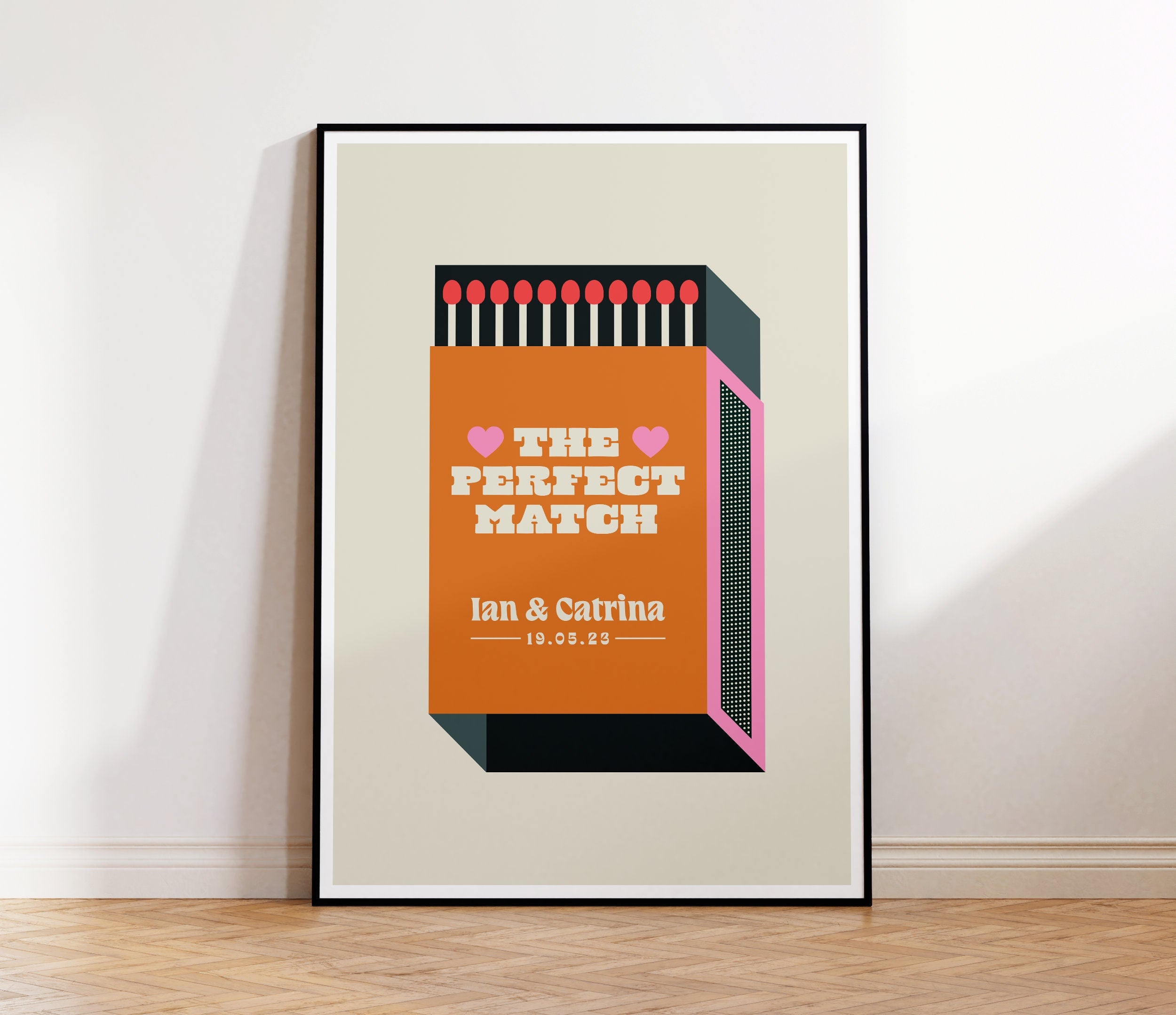 The Perfect Match Personalised Print