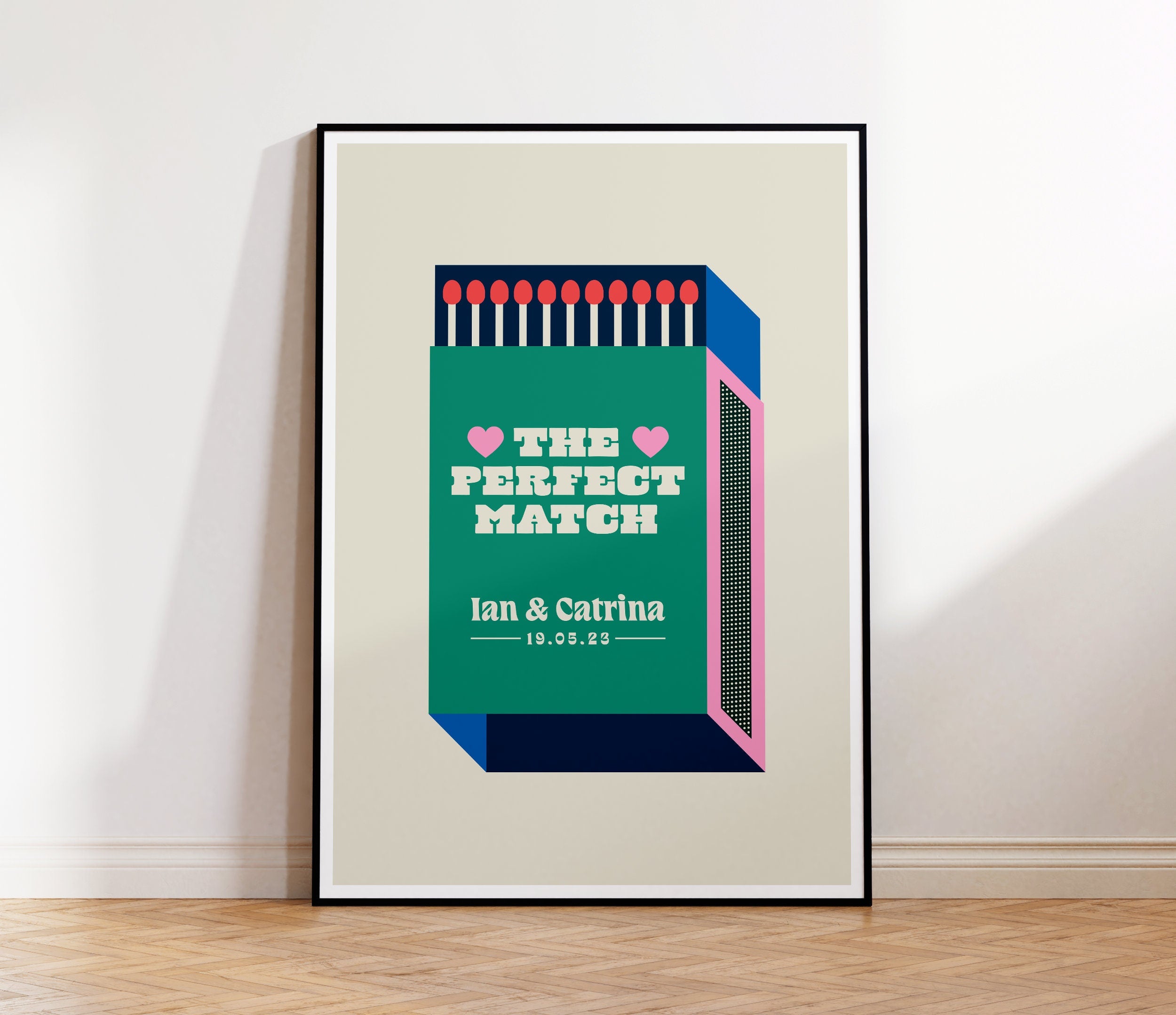 The Perfect Match Personalised Print