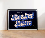 Rocketman Print