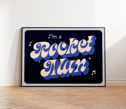 Rocketman Print