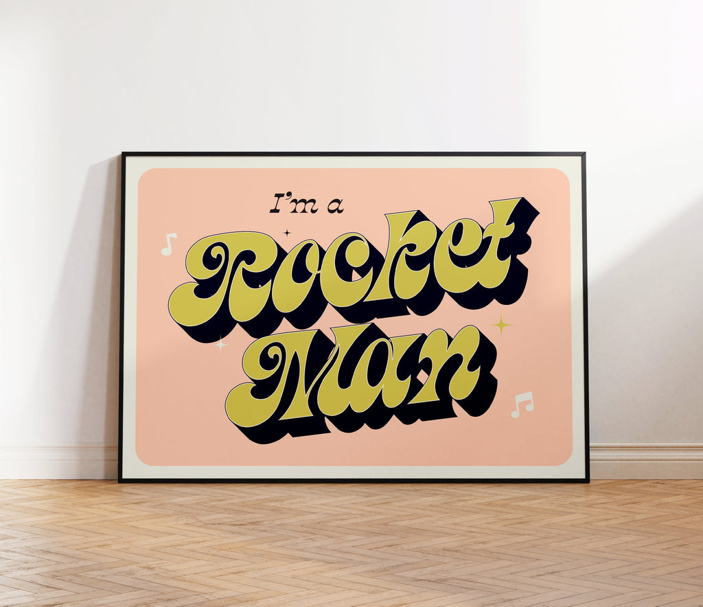 Rocketman Print