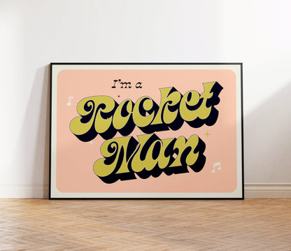 Rocketman Print