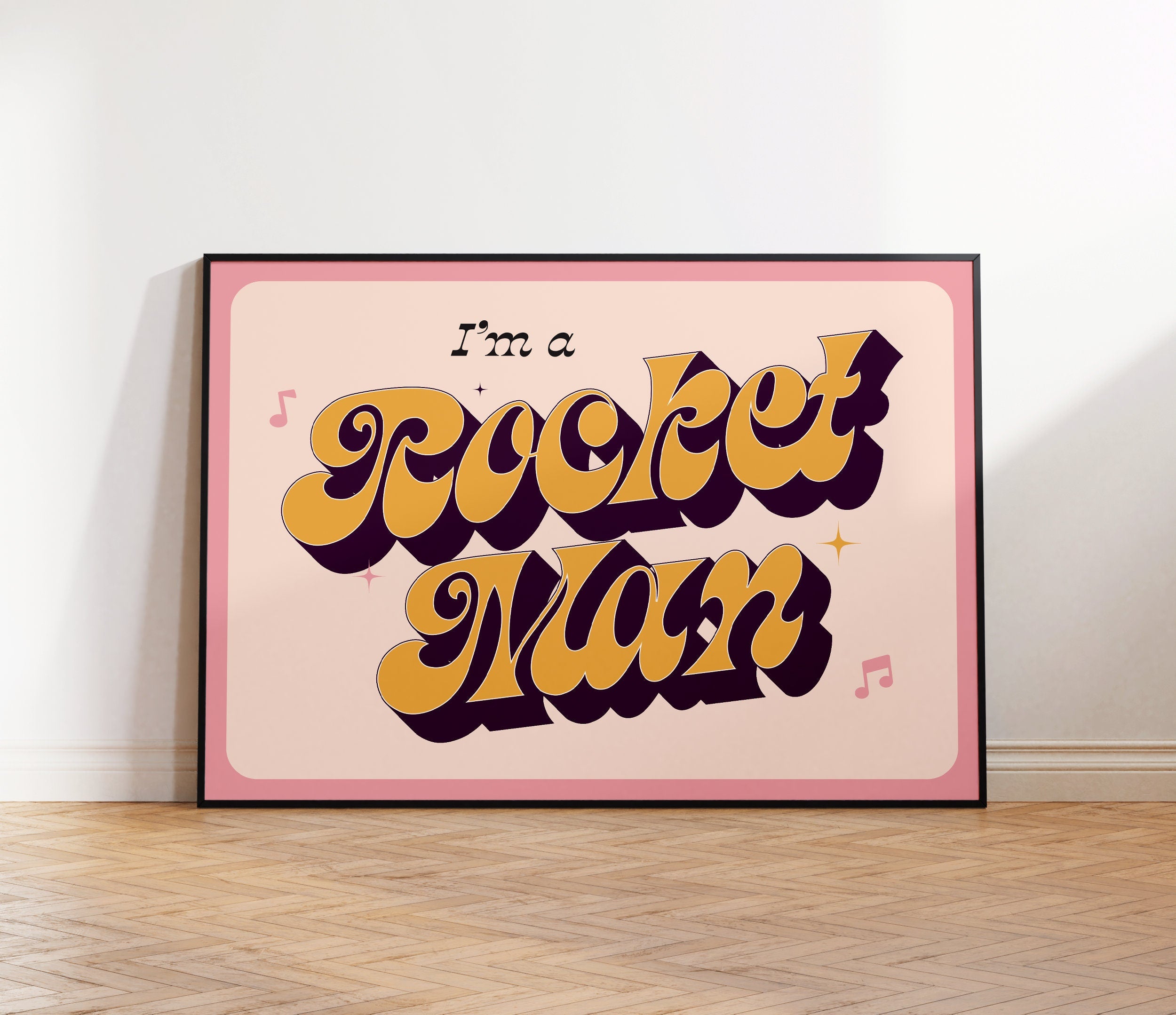 Rocketman Print