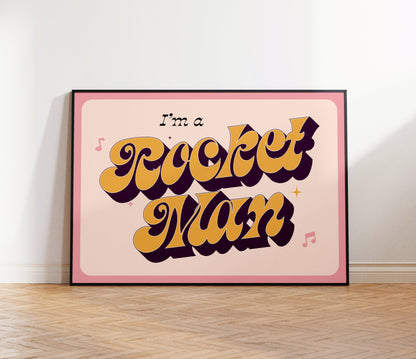 Rocketman Print