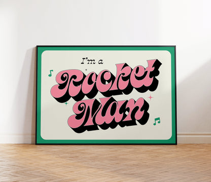 Rocketman Print