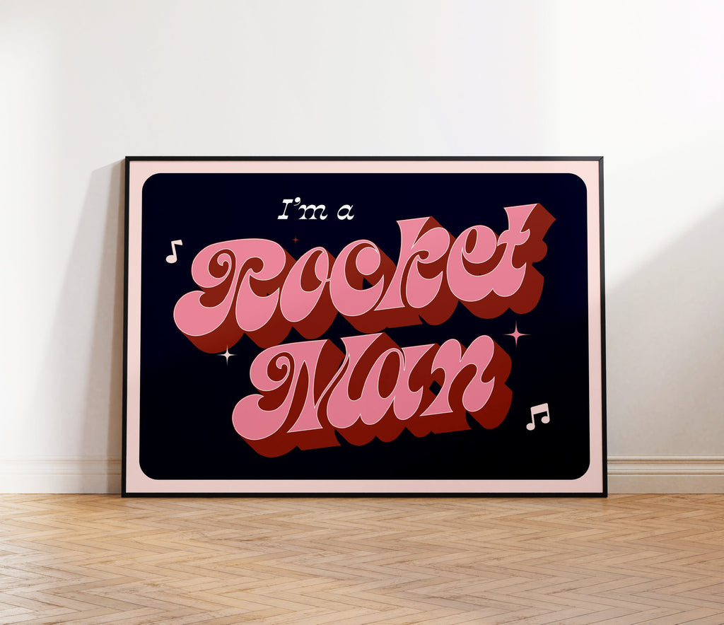 Rocketman Print
