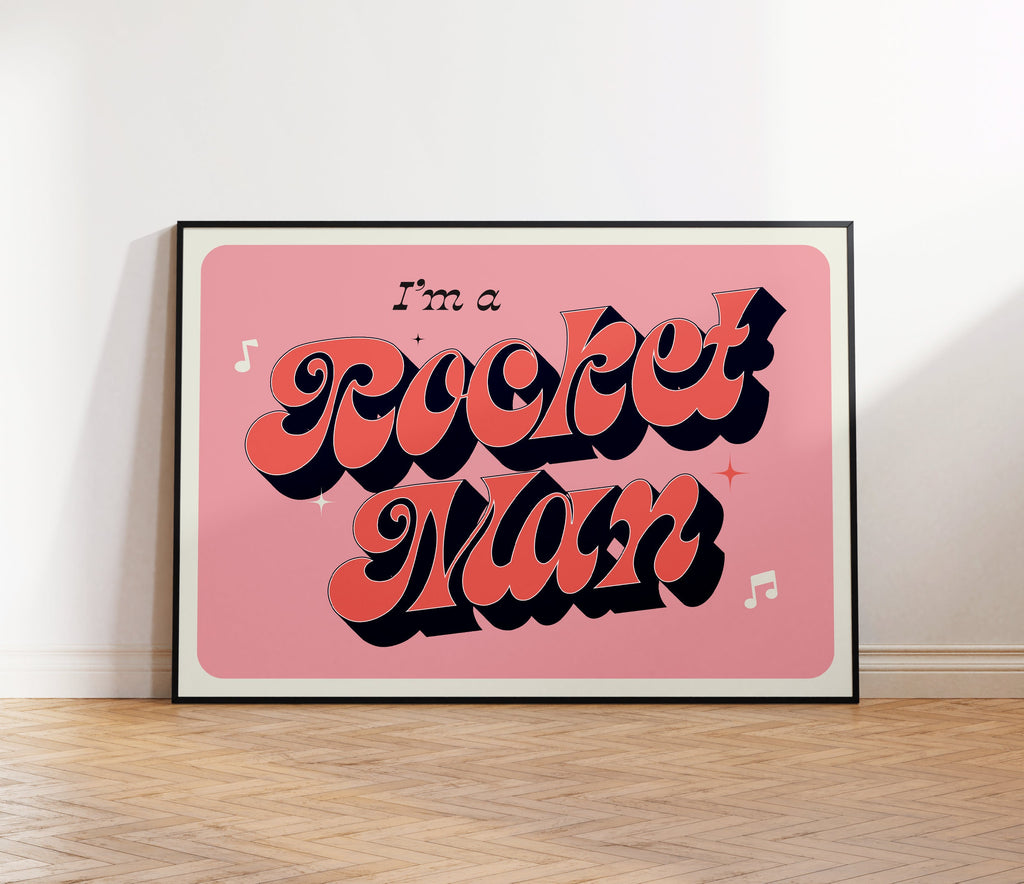 Rocketman Print