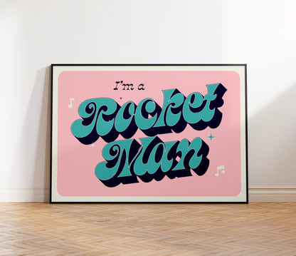 Rocketman Print