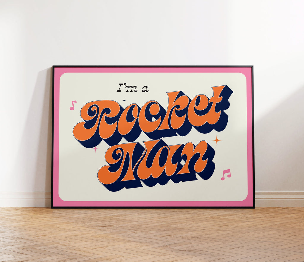Rocketman Print