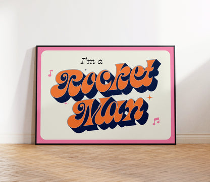 Rocketman Print