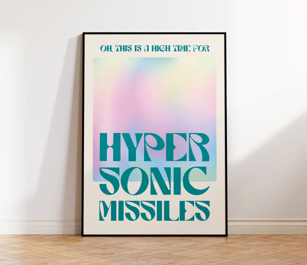 Hypersonic Missiles Print