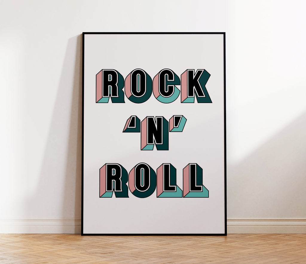 Rock 'n' Roll Print