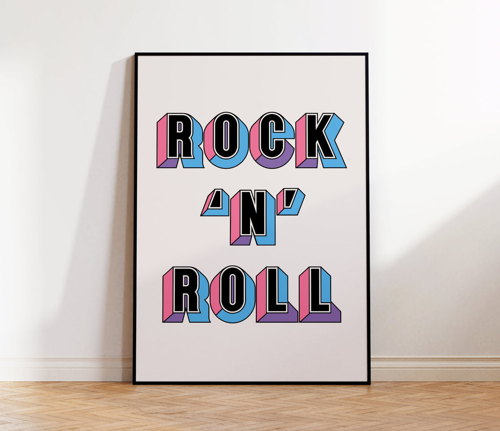 Rock 'n' Roll Print