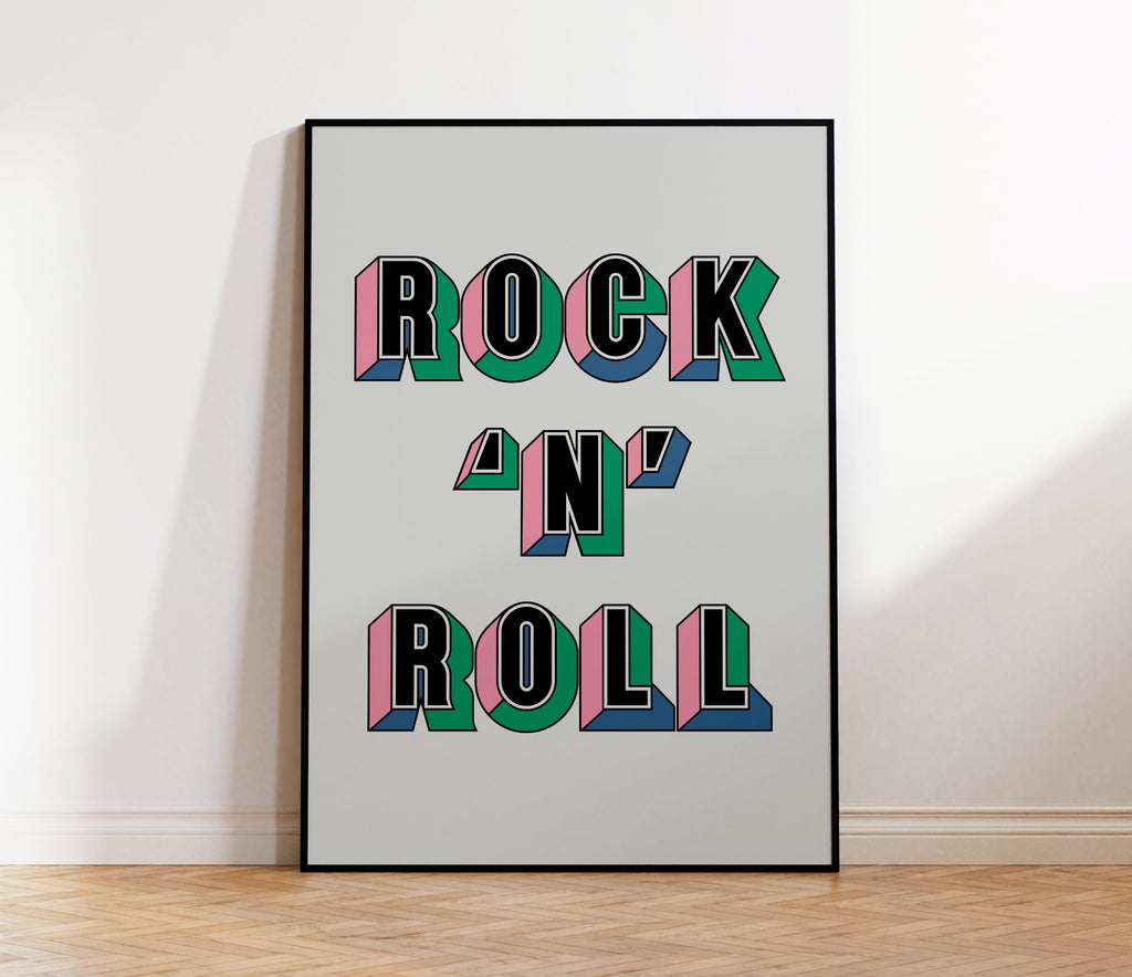 Rock 'n' Roll Print