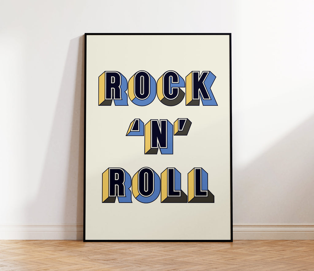Rock 'n' Roll Print