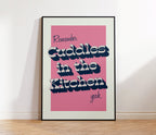 Cuddles in the Kitchen Print
