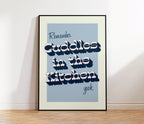 Cuddles in the Kitchen Print