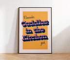 Cuddles in the Kitchen Print