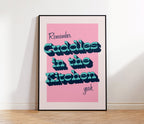 Cuddles in the Kitchen Print