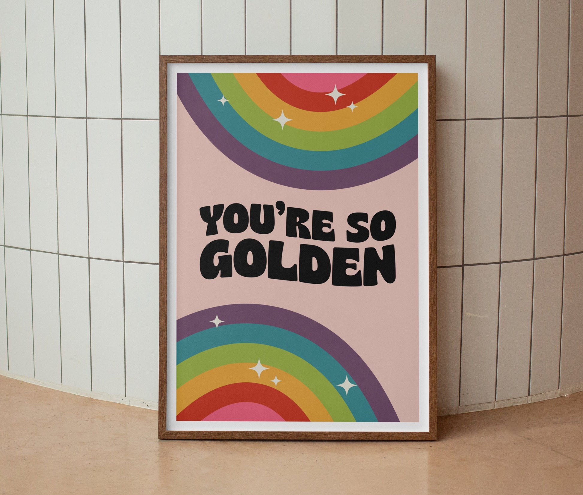 You're So Golden Print