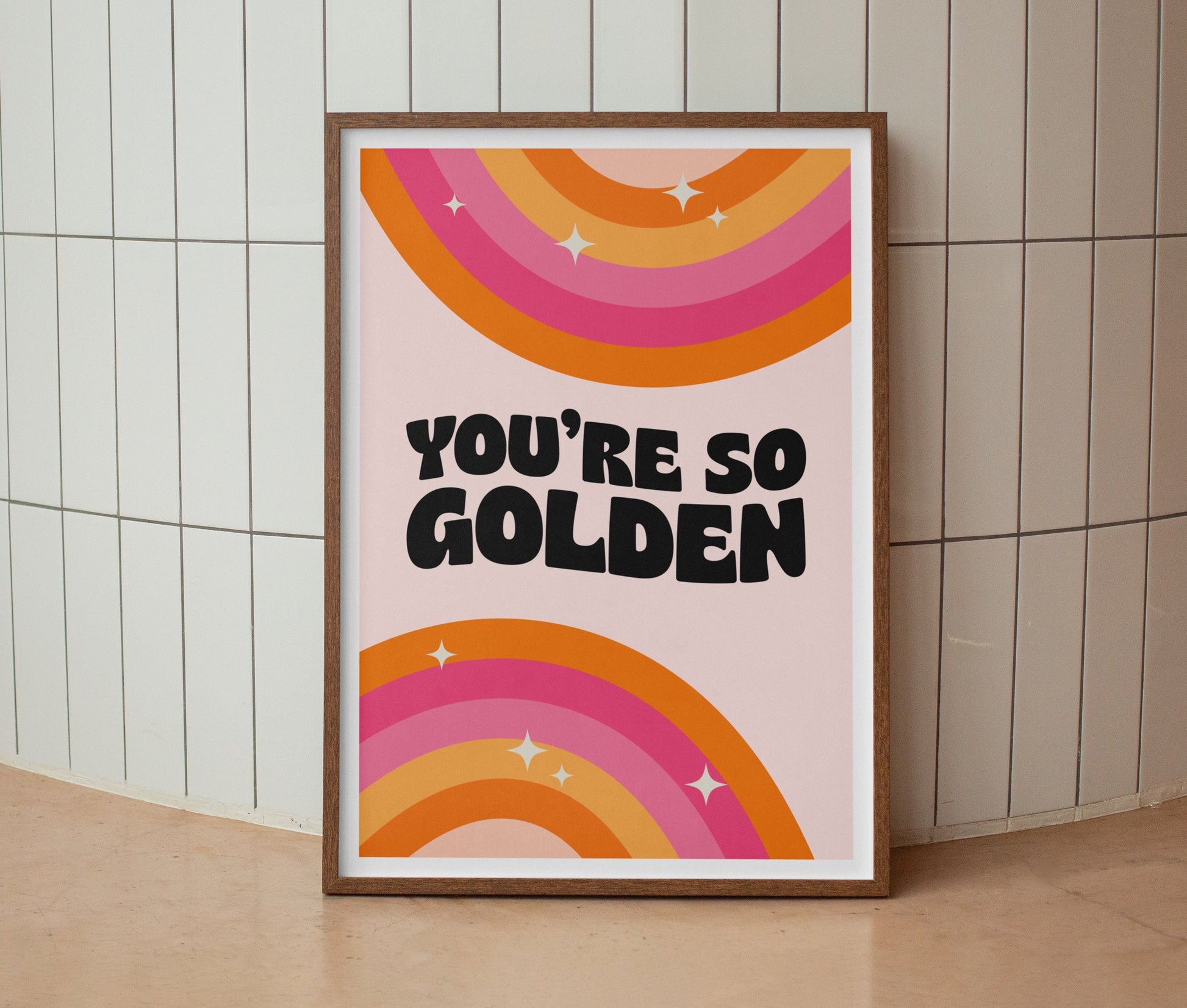 You're So Golden Print