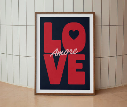 Love Amore Print
