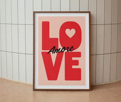 Love Amore Print