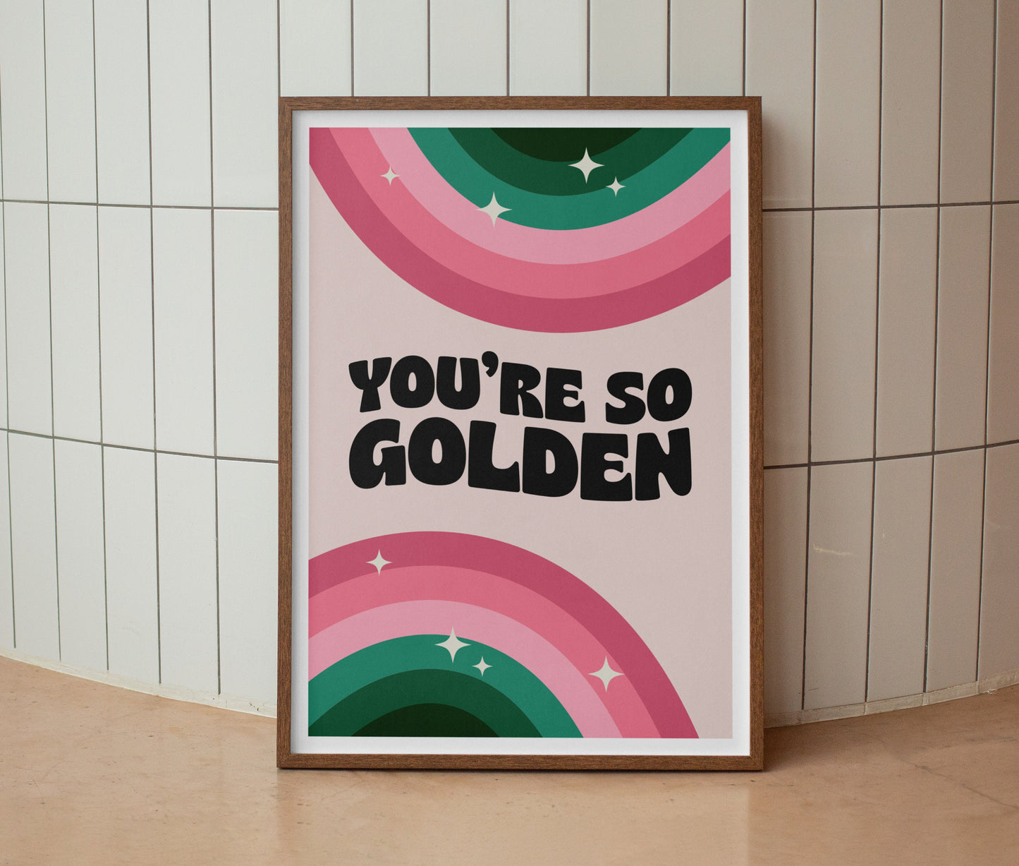 You're So Golden Print