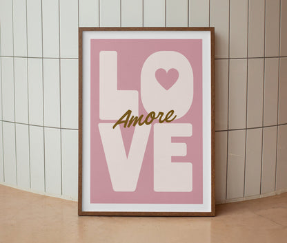 Love Amore Print