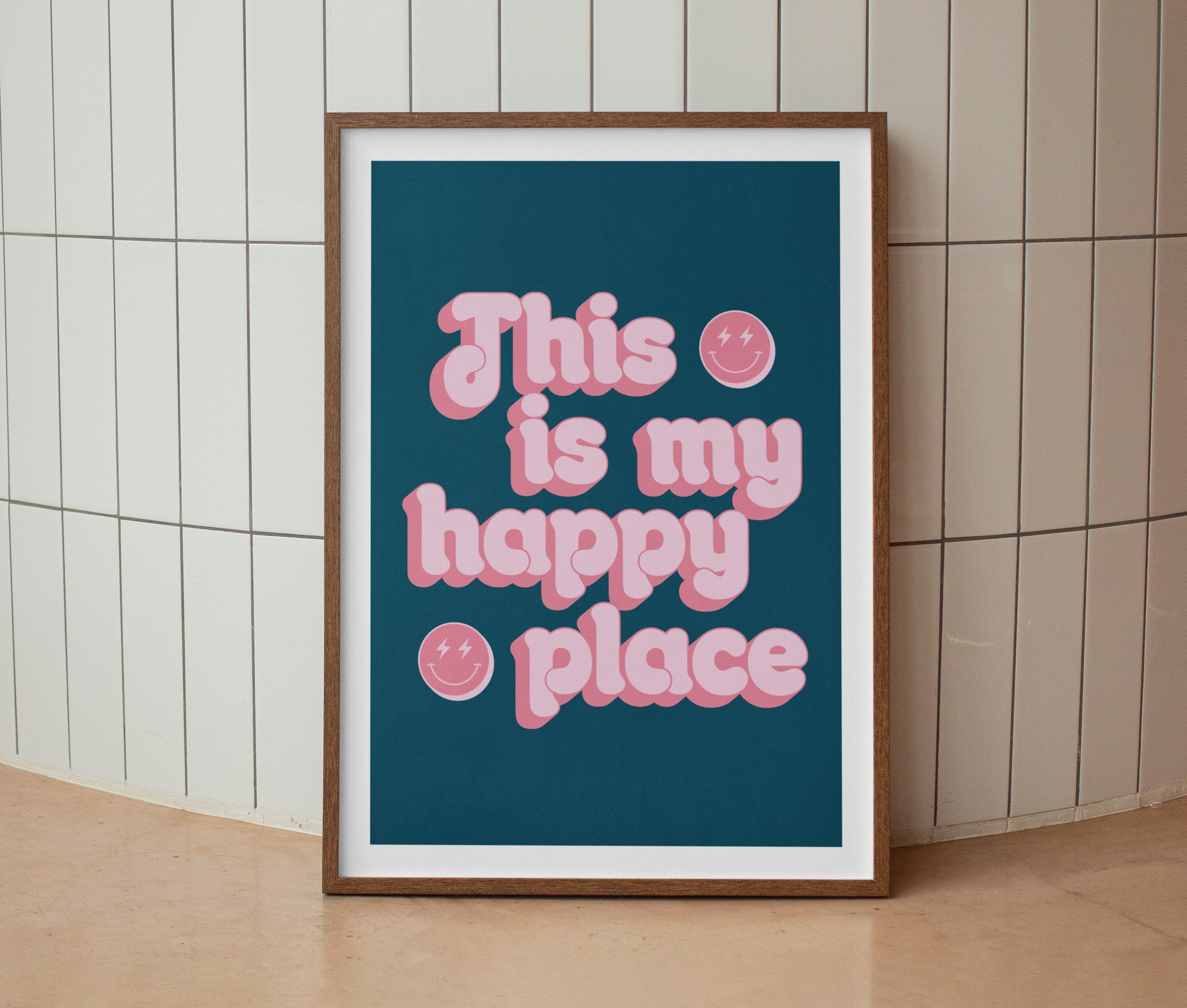 This Is My Happy Place Print