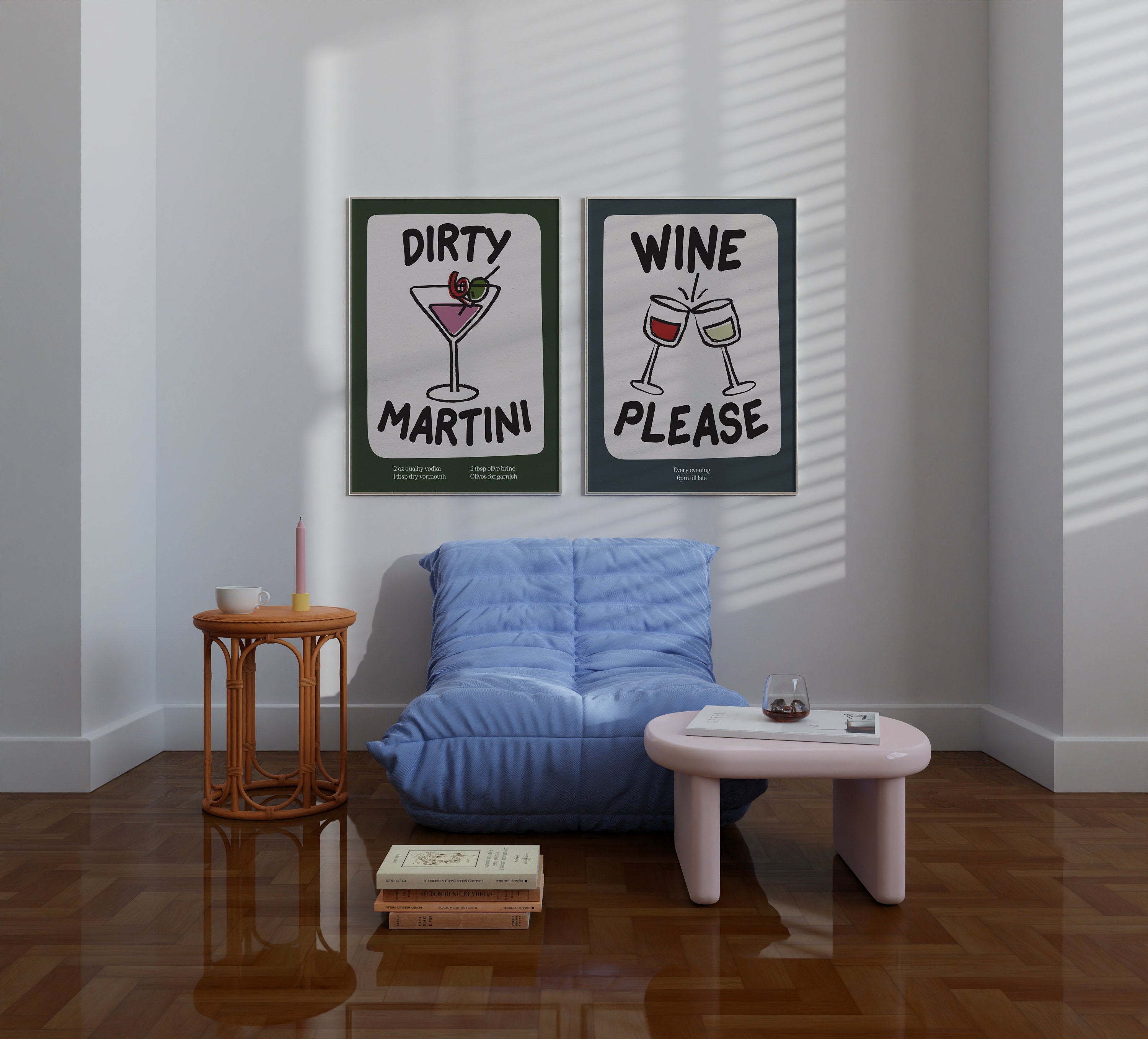 Dirty Martini Print