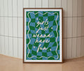 Girls Just Wanna Have Fun Lyrics Print