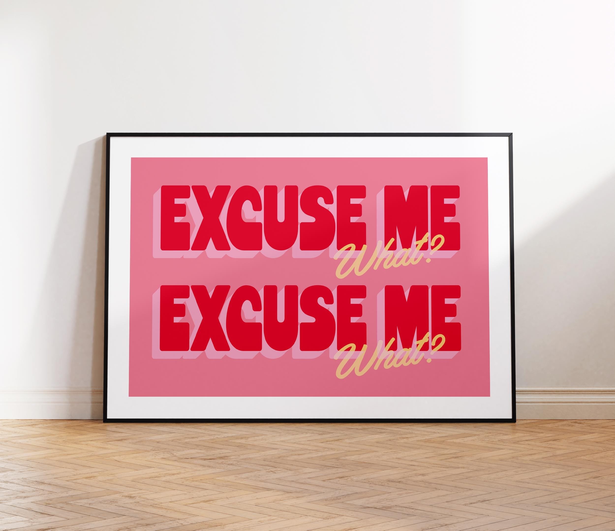 Excuse me what? Print