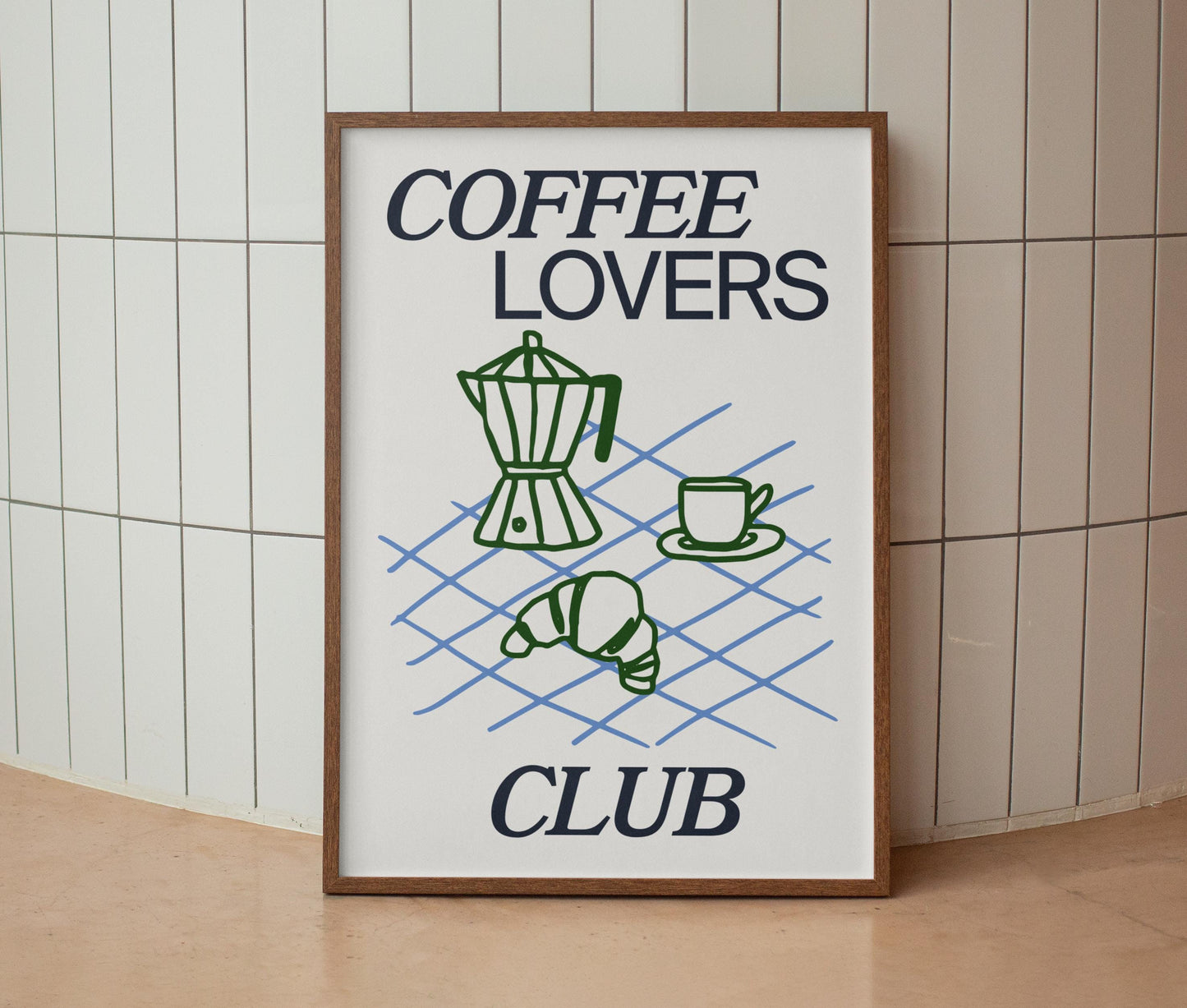 Coffee Lovers Club Print