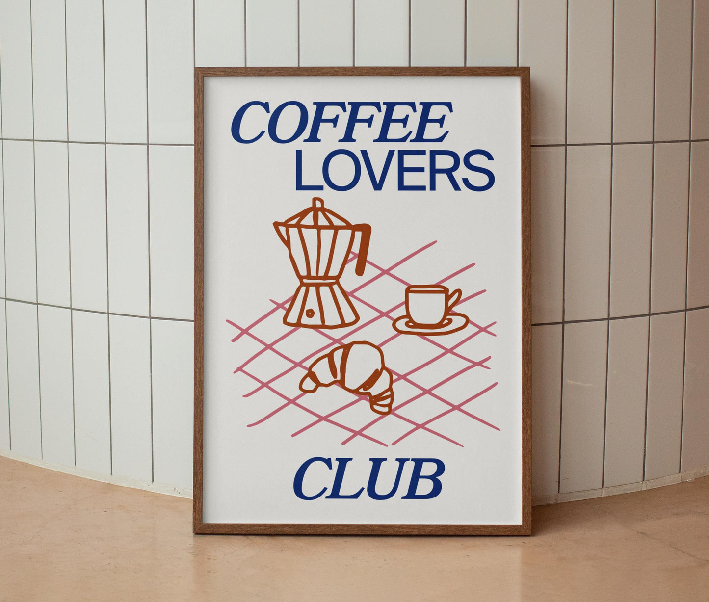Coffee Lovers Club Print